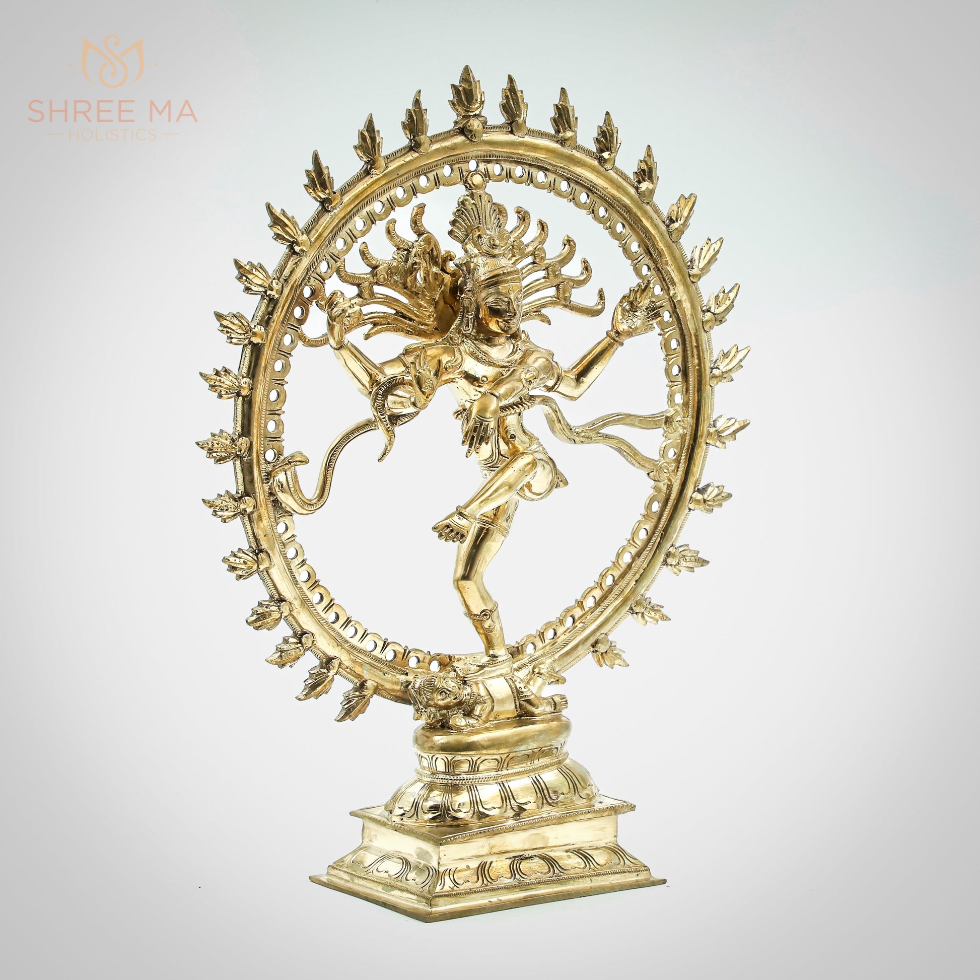 Natarajar 13" | Handmade | Madhuchista-Vidhana (Lost-Wax casting) | Panchaloha Bronze from Swamimalai