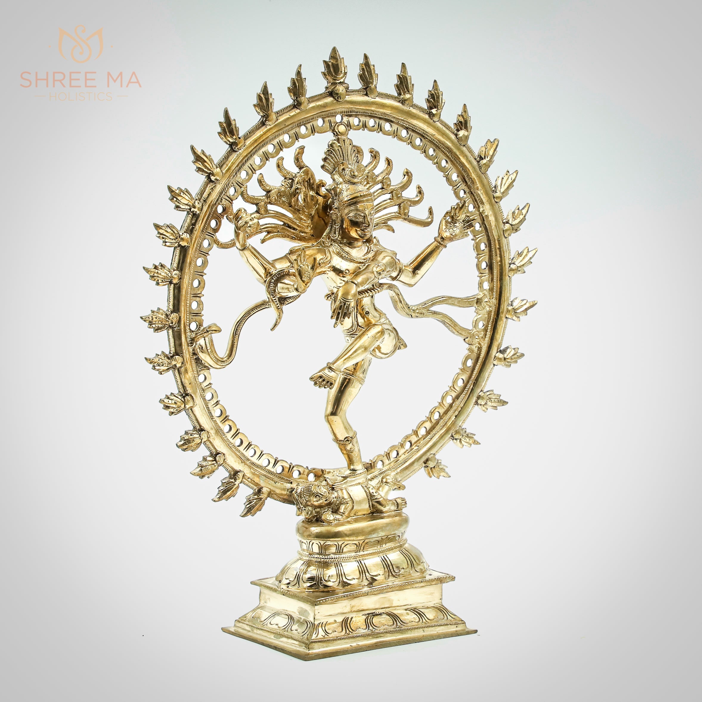 Natarajar 13" | Handmade | Madhuchista-Vidhana (Lost-Wax casting) | Panchaloha Bronze from Swamimalai