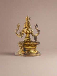 Bhuvaneshwari 3.5-inch Panchaloha Sculpture | Handmade Idol