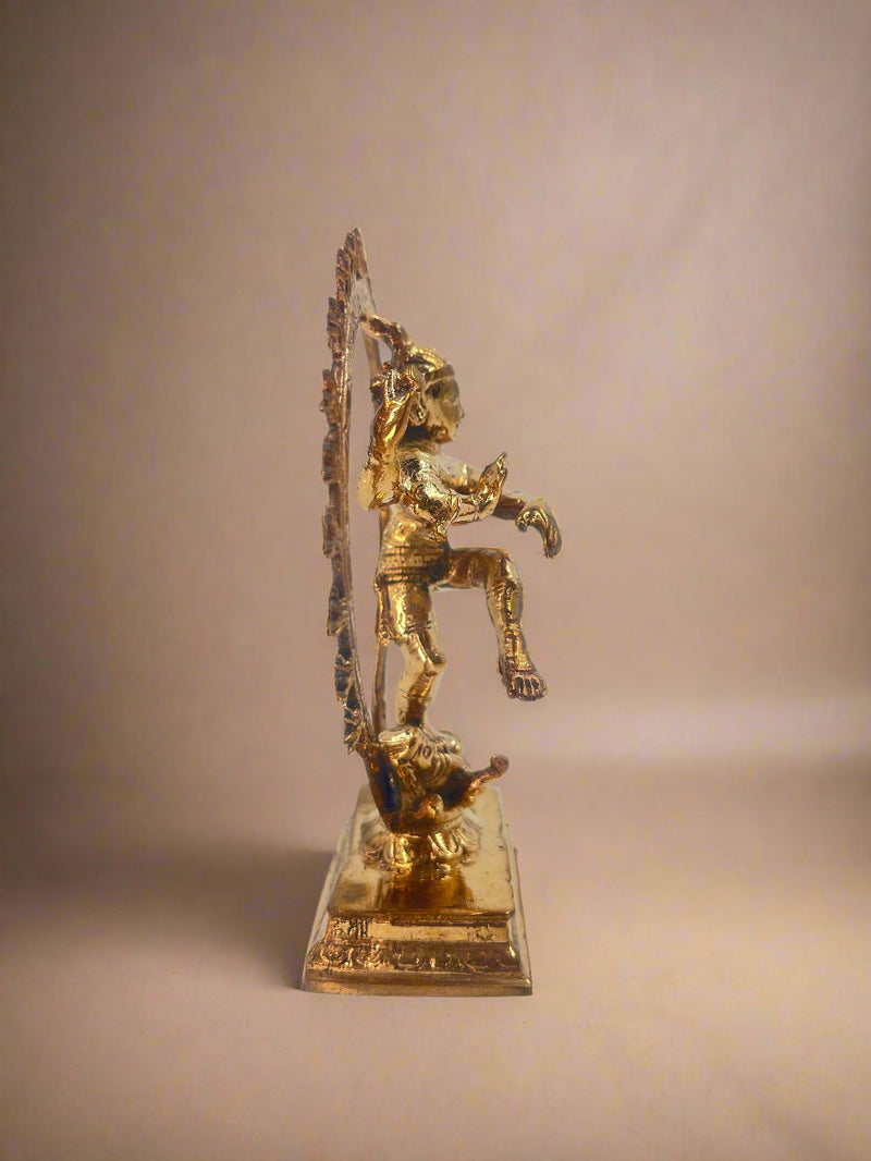 Natrajar 4-Inch Bronze Panchaloh Idol