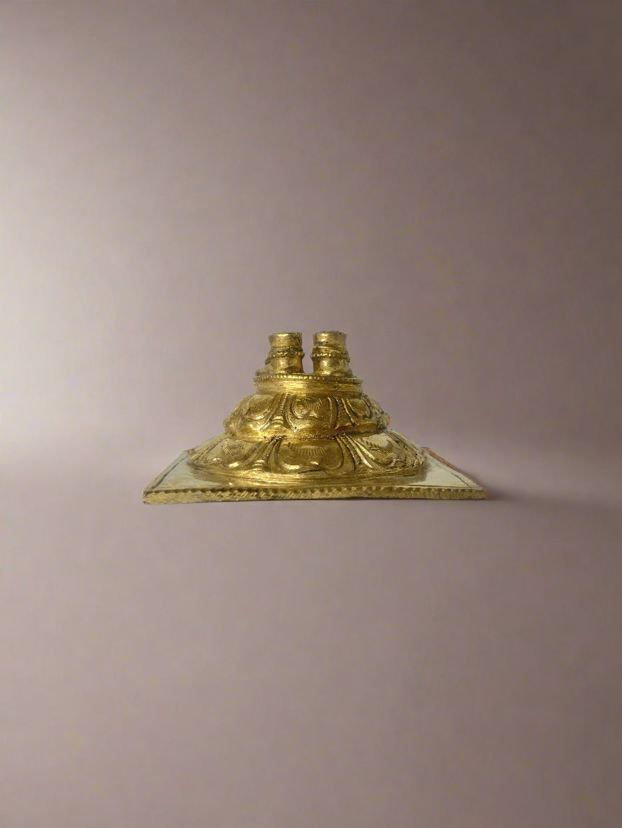 Ramarpadham 3-inch Handcrafted Bronze Panchaloha Idol