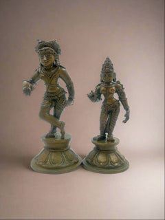 Rishabadevar 4-Inch Idol | Bronze Panchaloha Sculpture
