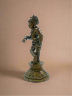 Rishabadevar 4-Inch Idol | Bronze Panchaloha Sculpture