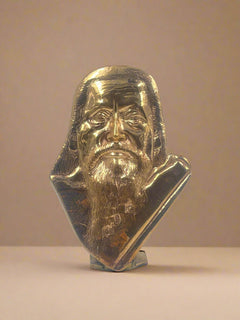 Mother & Sri Aurobindo Set 4.5-Inch Bronze Panchaloha Idol