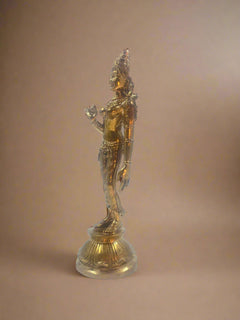 Sivagami 6-Inch Bronze Idol | Handmade Panchaloha Sculpture