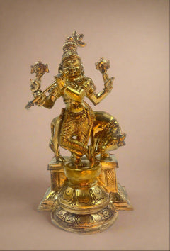 Venugopal 8-Inch Bronze Handmade Panchaloha Sculpture