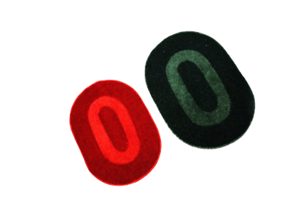 Oval reversable mat-1