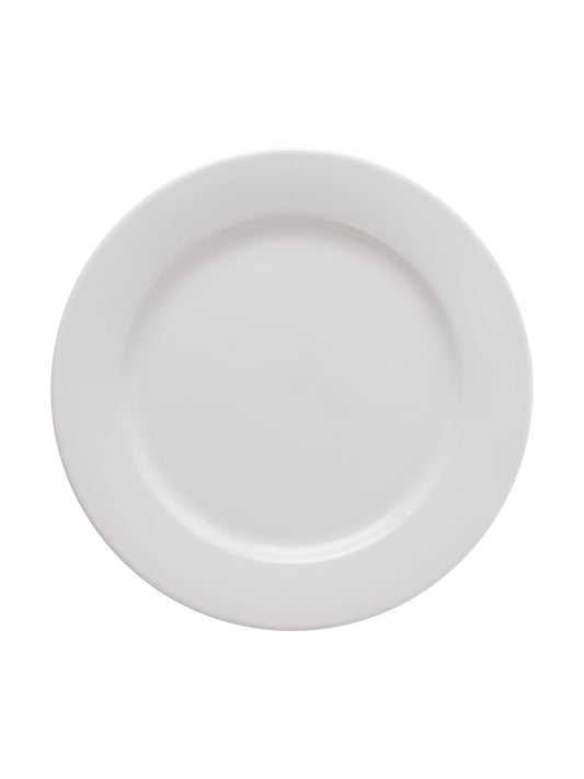 Clay Craft Basic Quarter Plate Georgian 7" 4 Piece Plain White