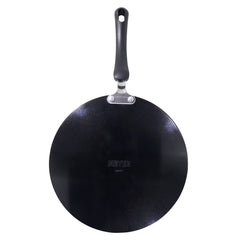 Meyer Premium Non-Stick Curved Roti Tawa, 26cm, Black (4mm thick)