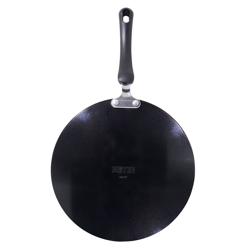 Meyer Premium Non-Stick Curved Roti Tawa, 26cm, Black (4mm thick)