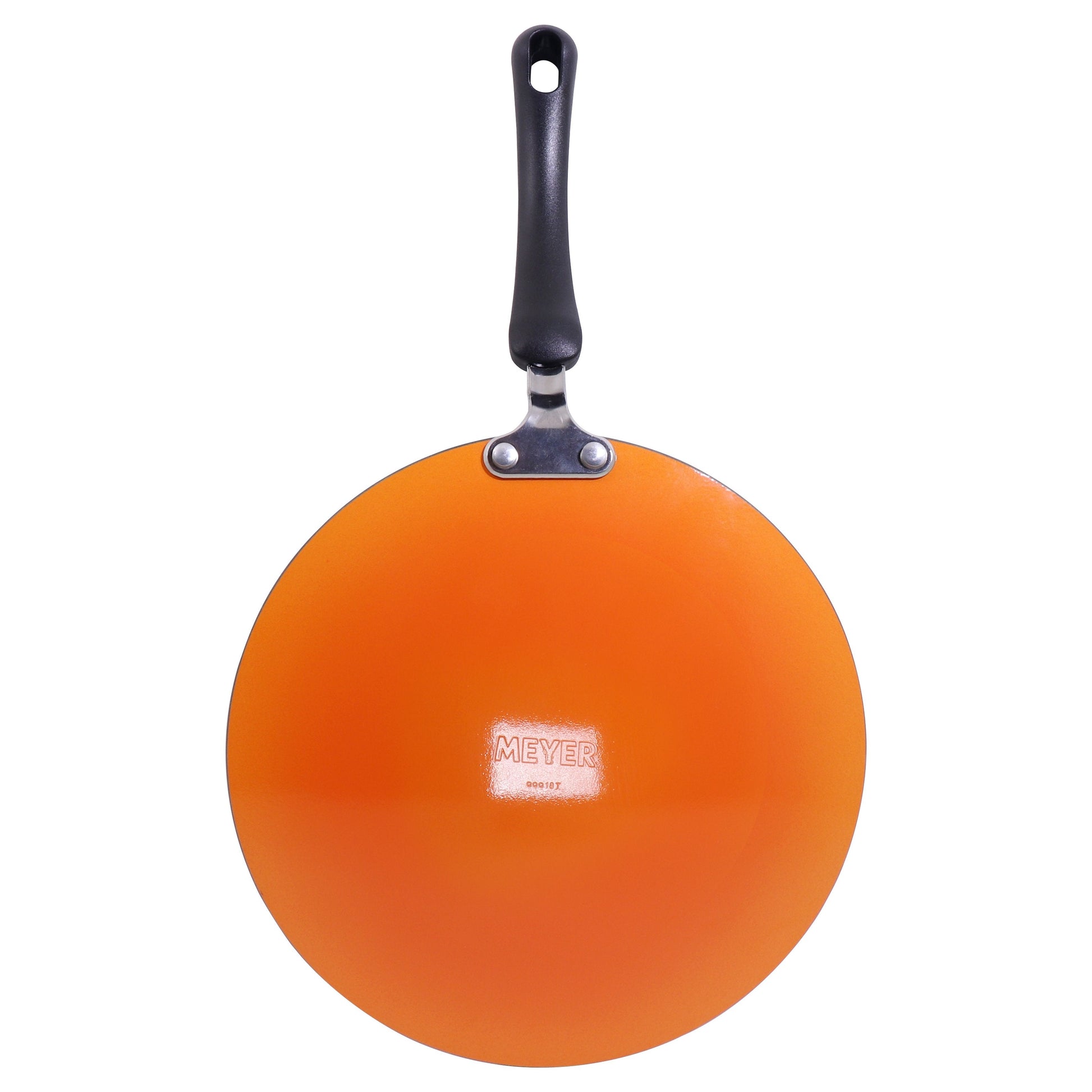 Meyer Premium Non-Stick Curved Roti Tawa, 26cm, Orange (5mm thick)