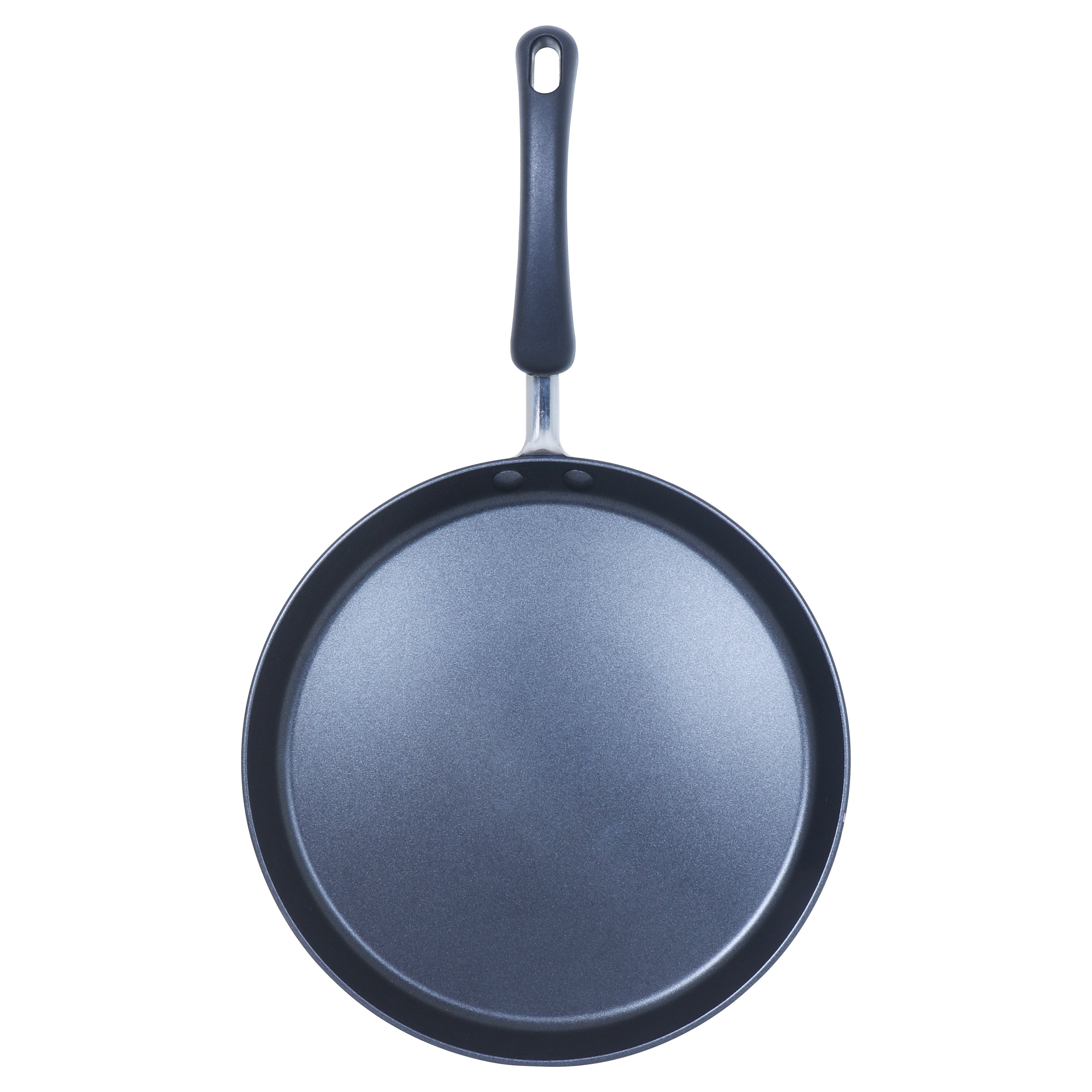 Meyer Premium Non-Stick (3mm thick)28cm Flat Dosa Tawa, Black