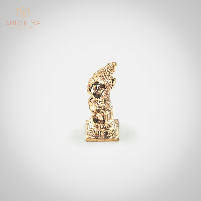 Ganesha 1.5" inches panchaloha idol