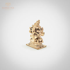 Ganesha 1.5" inches panchaloha idol
