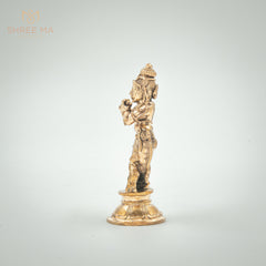 Krishna 4" inches panchalogam bronze idol