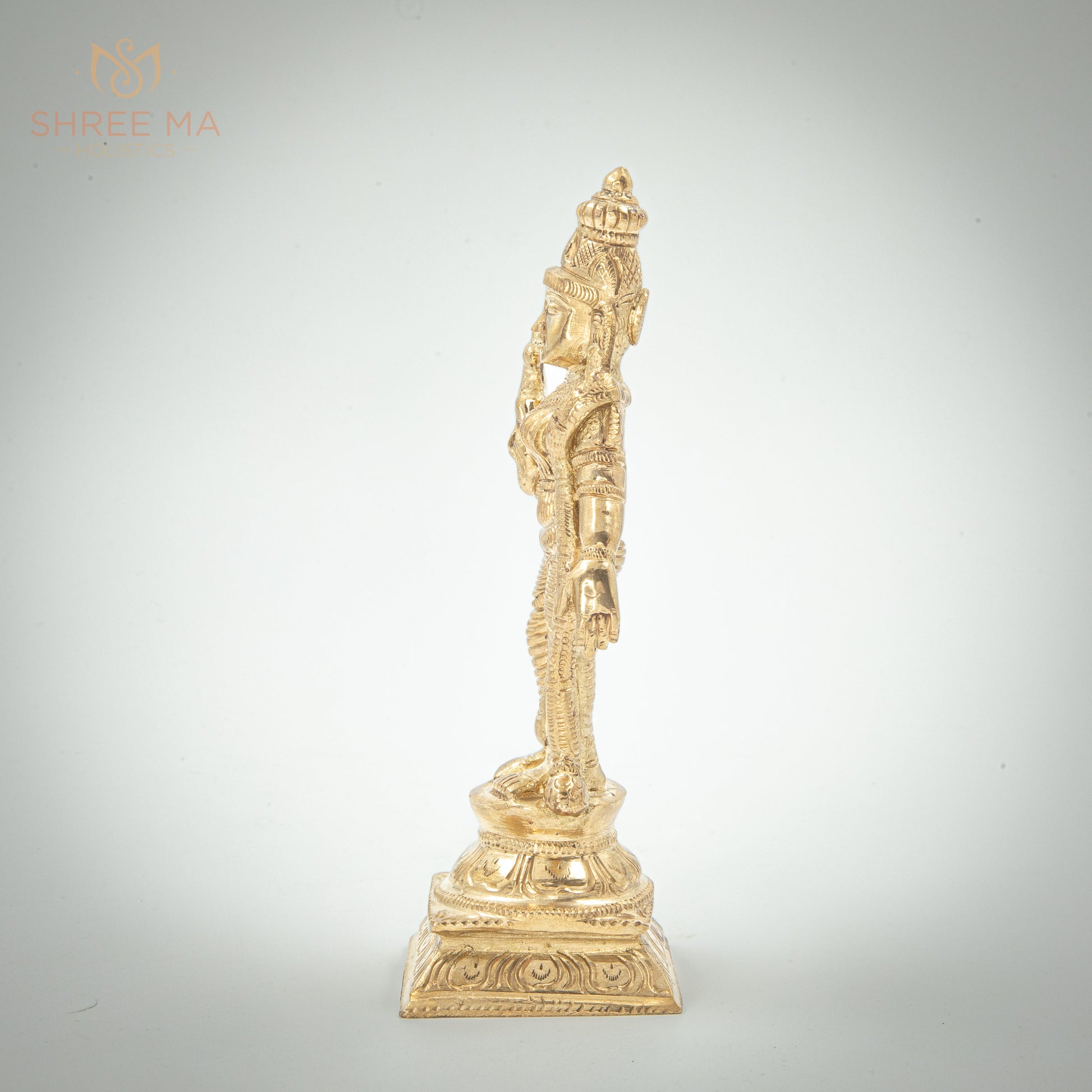 Meenakshi 6" inches panchaloha panchalogam Bronze Idol