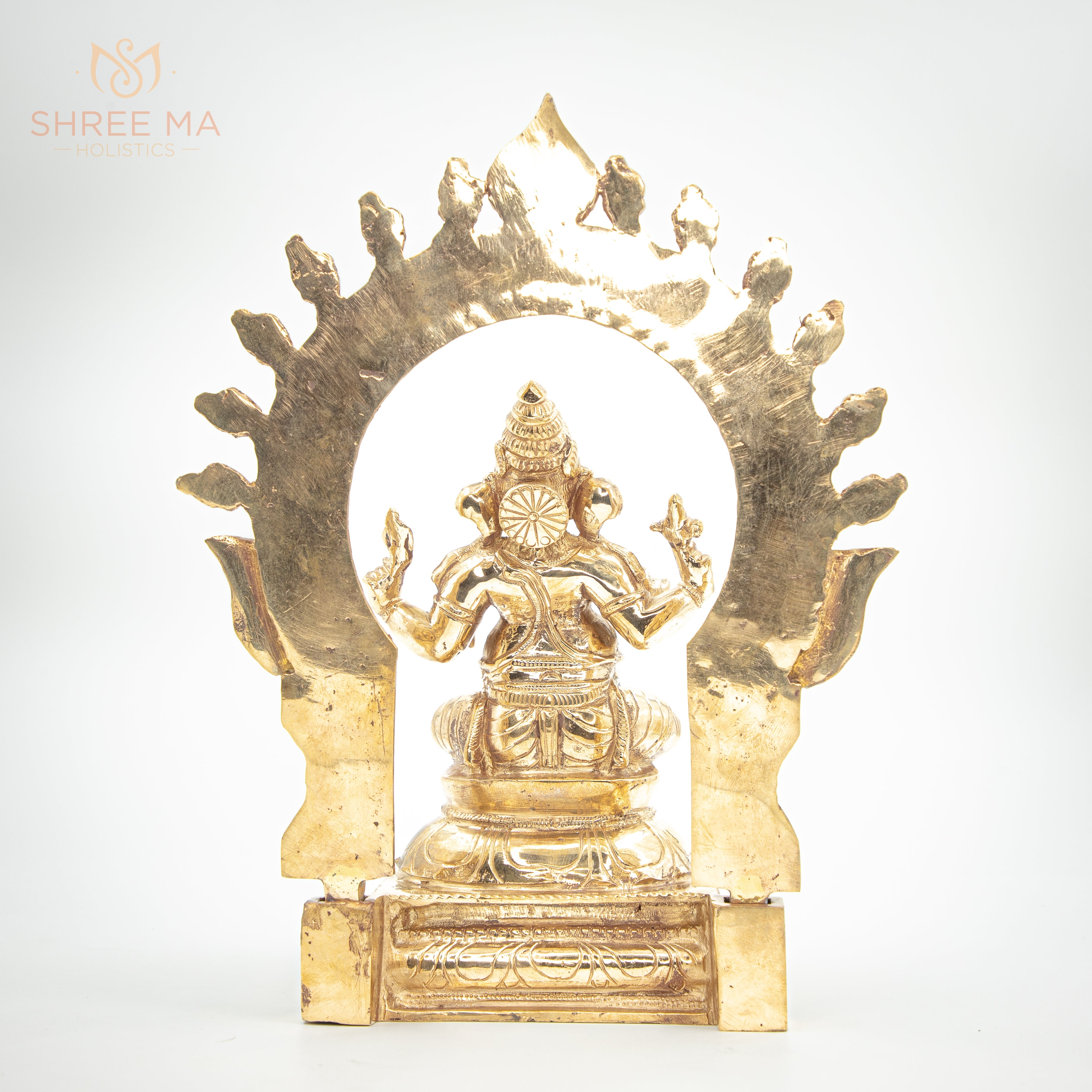 Ganesha 10" | Handmade | Madhuchista-Vidhana (Lost-Wax casting) | Panchaloha Bronze from Swamimalai
