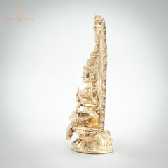 Mahalaksmi 8" inches panchaloha idol
