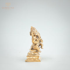 Vallabha Ganesh 3.5" inches Panchaloha idol