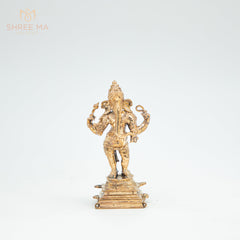 Thiruvanaikkaval Vinayagar 4" inches Panchaloha idol