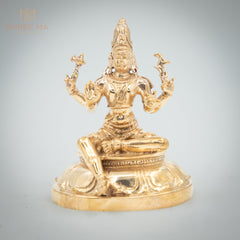 Shiva 4" inch Panchaloha idol