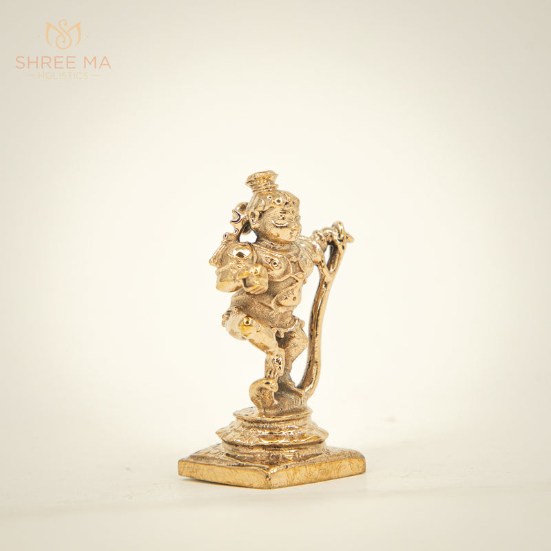 Kaalinga nartana Krishna 2.5" Panchaloha Bronze idol from Swamimalai