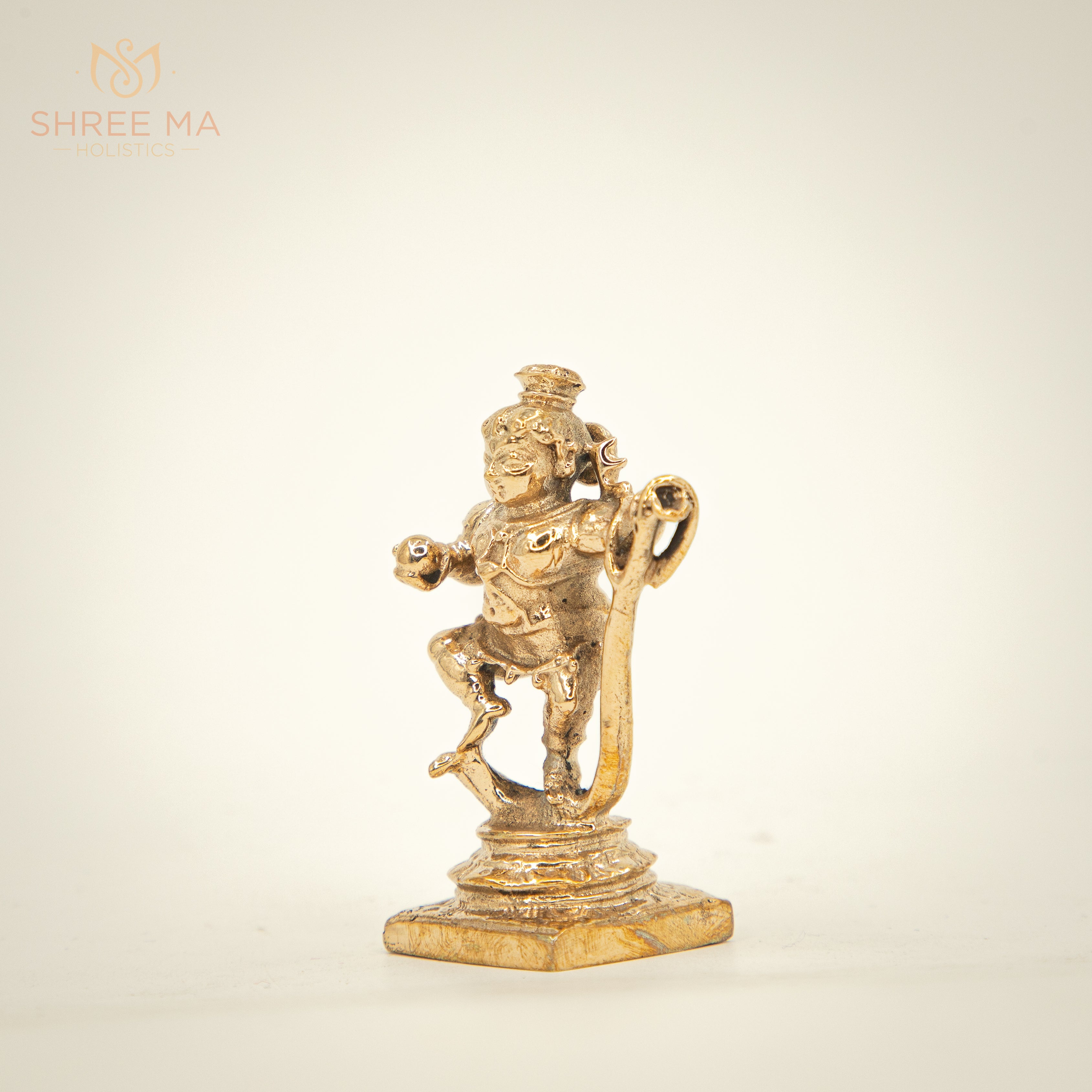 Kaalinga nartana Krishna 2.5" Panchaloha Bronze idol from Swamimalai