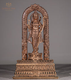 Ram Lalla 6" inch bronze Panchaloha idol