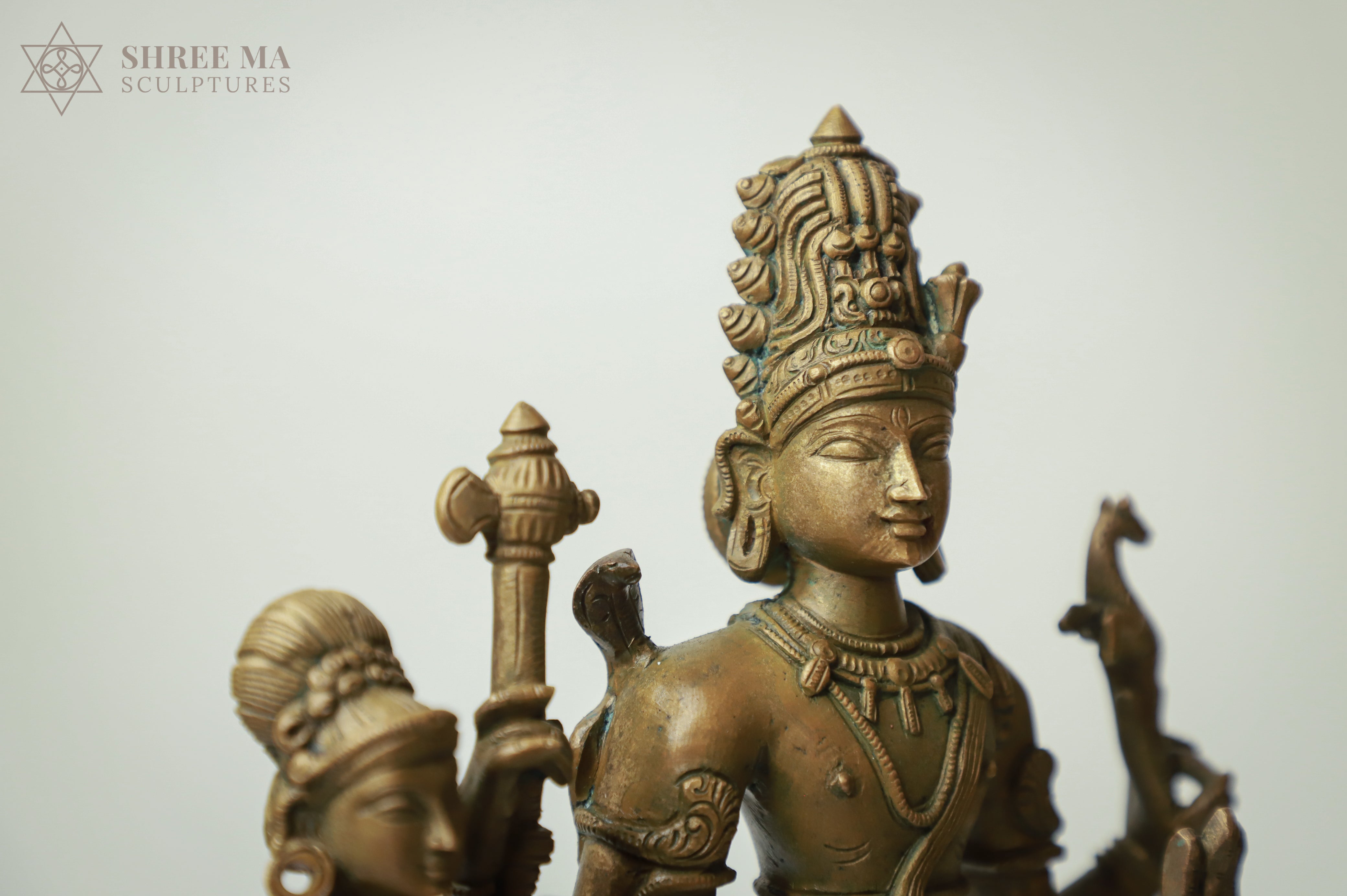 Kalyana Sundaram 12" Panchaloha Bronze Statue – Antique Finish, Handmade in Swamimalai, Lost-Wax Casting (Madhuchista-Vidhana)