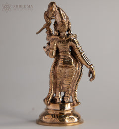 Andal 3.5" Panchaloha idol |  Divine Sculpture