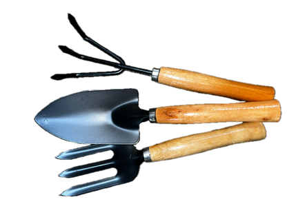 garden plating tools set of 3 basic garden tools