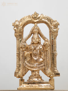 Balaji 7-Inch Idol | Bronze Panchaloha Statue