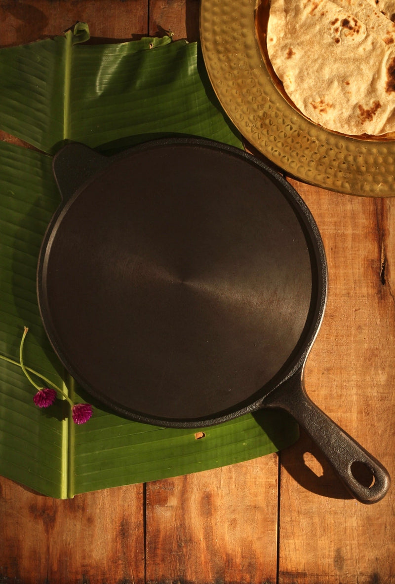 Velanstore Cast Iron Roti Tawa