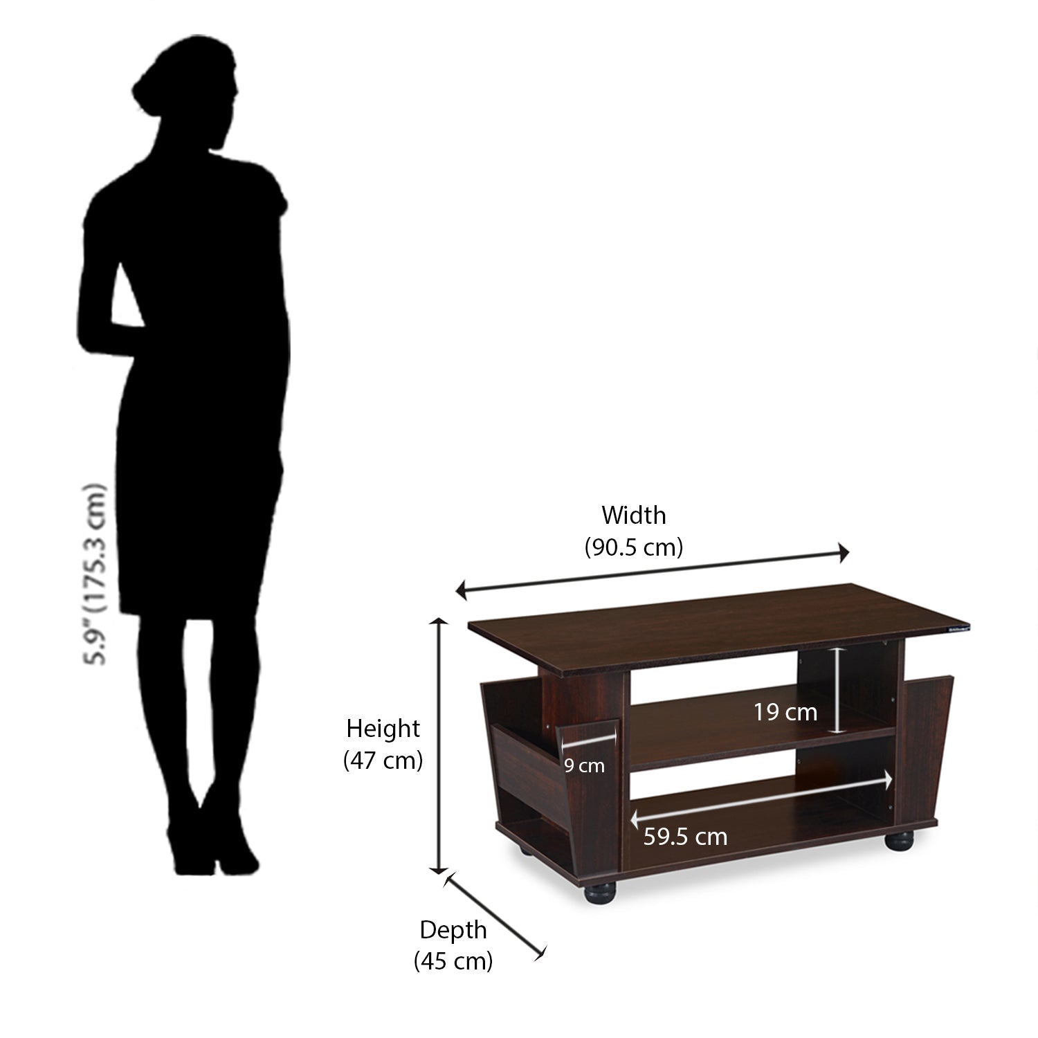 Nilkamal Morley Coffee / Center Table
