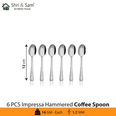 Stainless Steel Cutlery Impressa Hammered