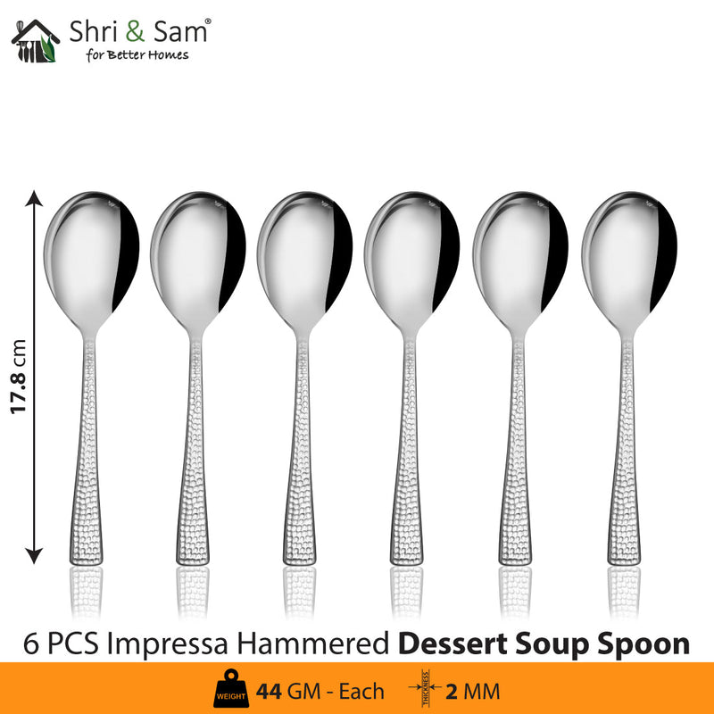 Stainless Steel Cutlery Impressa Hammered