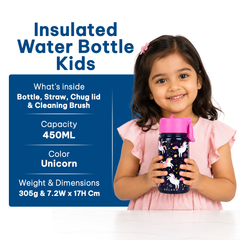 Insulated Water Bottle - Kids (450 ml)