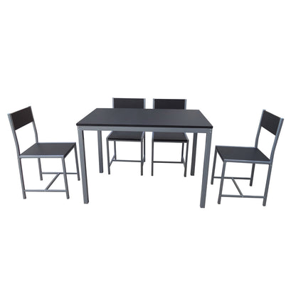 Nilkamal Wigo 4  Seater Dining Set (Walnut)