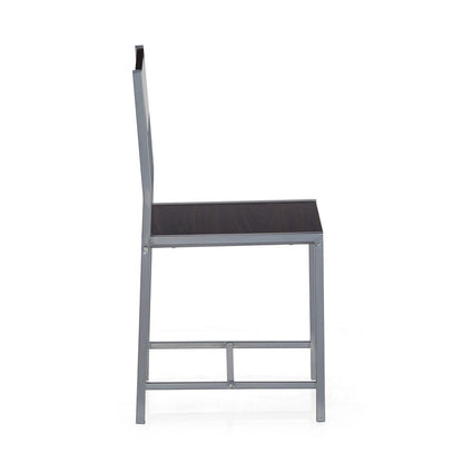 Nilkamal Wigo 4  Seater Dining Set (Walnut)