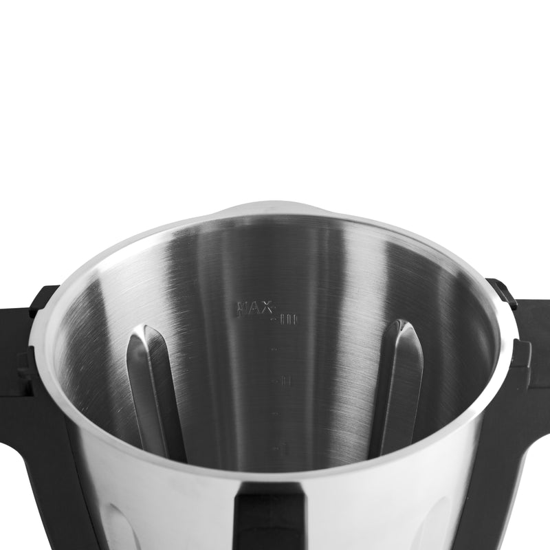 Wonderchef Chef Magic Cooking Jar | Stainless Steel | 4.7 L | Cool-touch Handles | Used for Fully Automatic Cooking