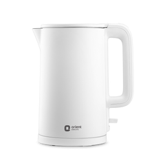 1.5L Kettle 1650 Watts | Cool Touch Body | Faster Heating | White, Plastic