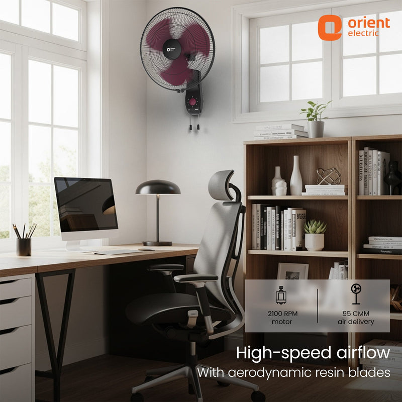400MM Wall 47 3-in-1 High Speed Wall Fan | Ideal for Large Area |