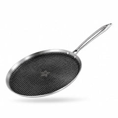 Wonderchef PremiumPro Hexa Triply Stainless-steel Dosa Tawa 28cm for Kitchen, Toxin-free Non-stick HexaGlide Coating, Metal Spoon Friendly, Induction-friendly, Cool Handles, 10-Yr Warranty-1