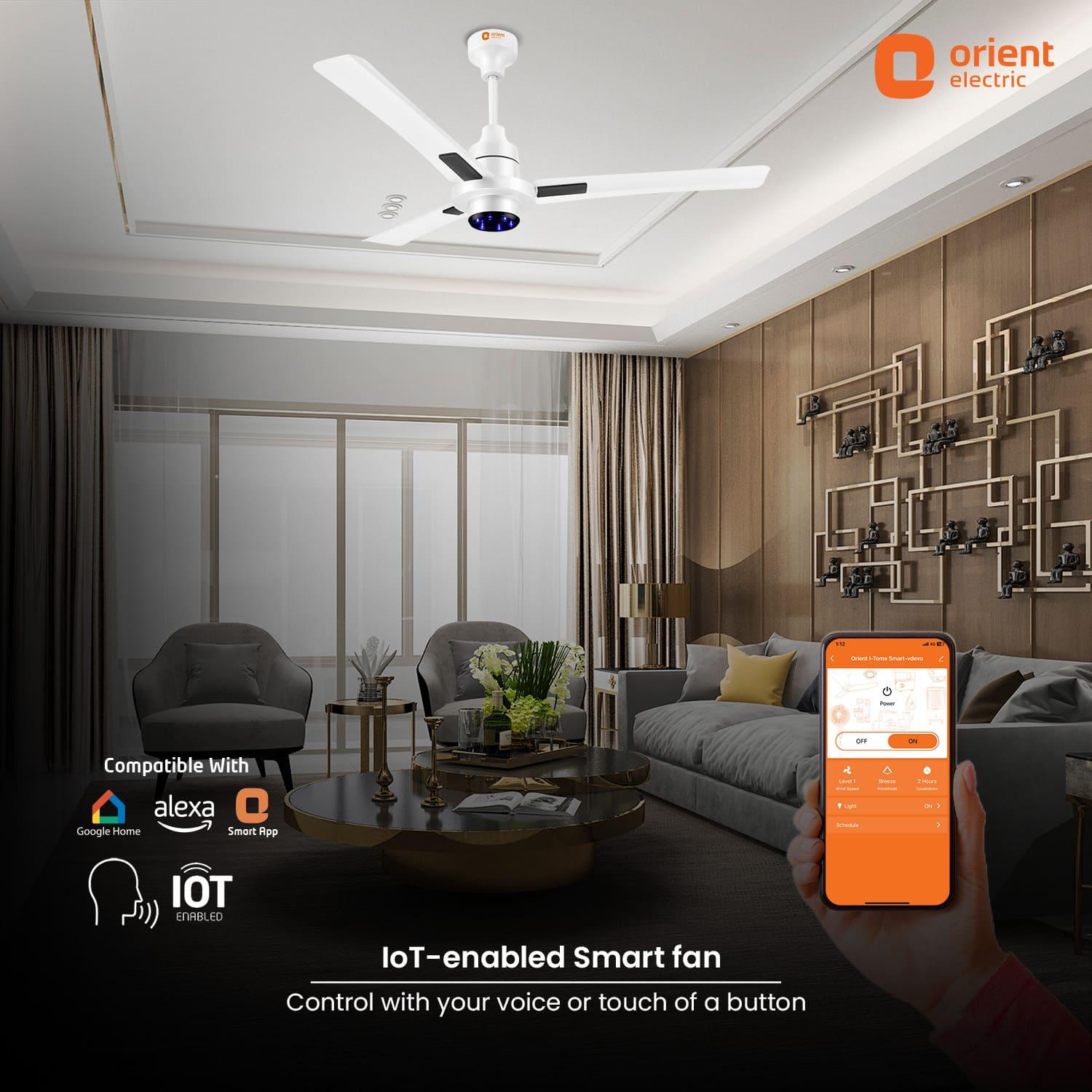 I Tome Smart BLDC Ceiling Fan | 3-Year Warranty
