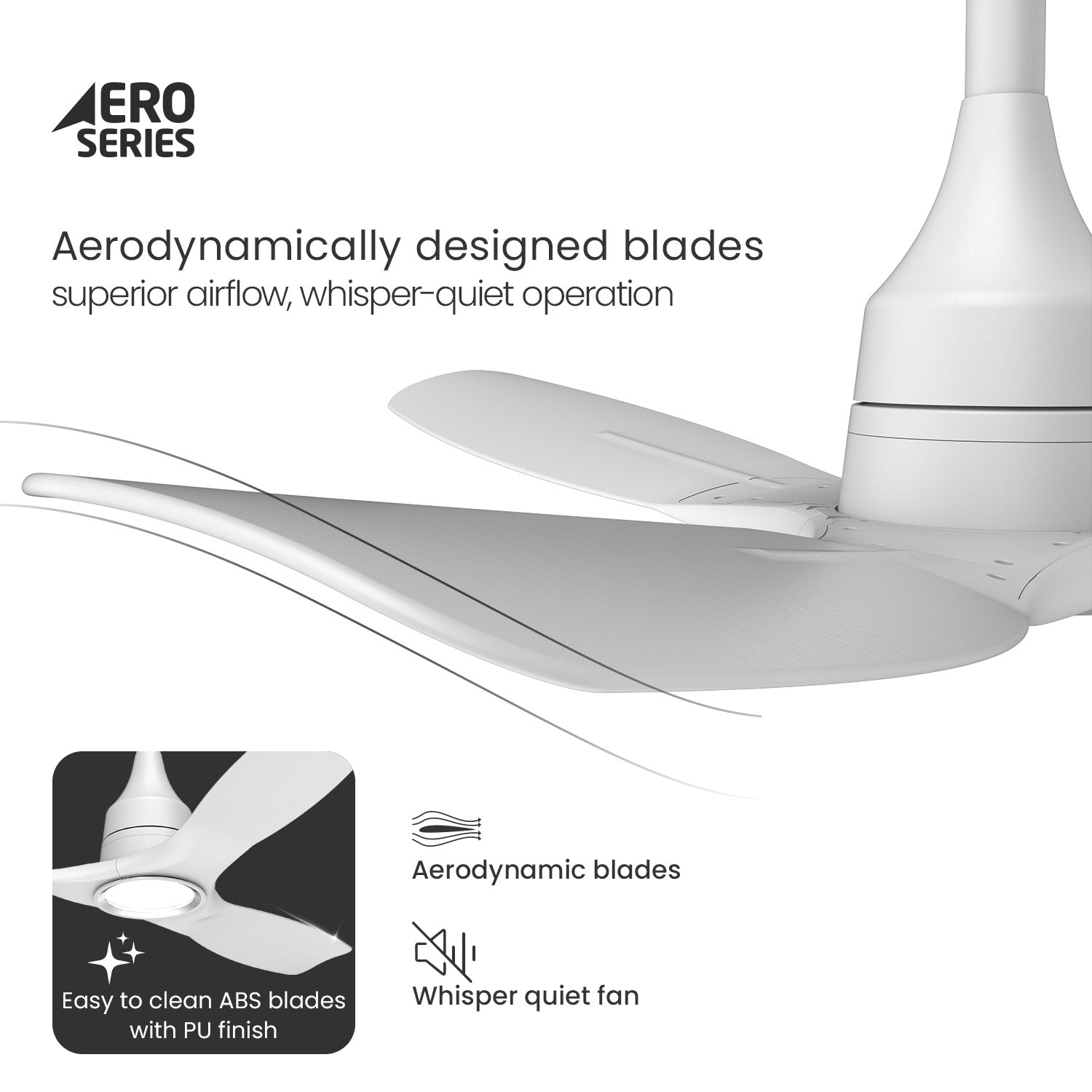 Aerosense Smart BLDC Ceiling Fan | 5 Year Warranty