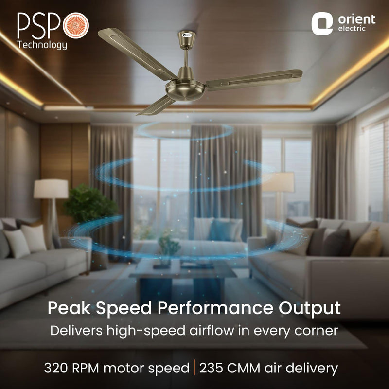 Quasar Ceiling Fan | 2-Year Warranty