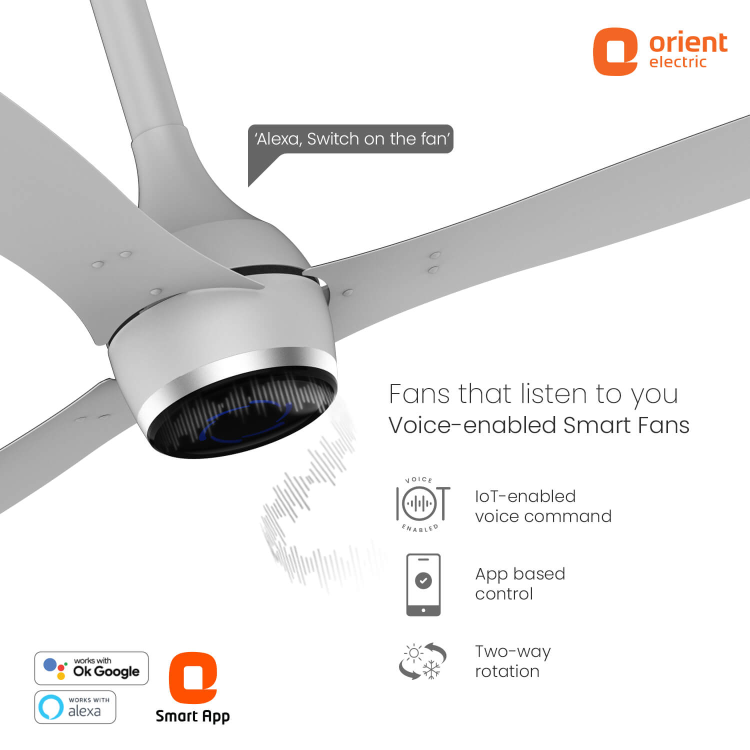 AEON VC Smart BLDC Pro Ceiling Fan | IoT Enabled | 5-Year Warranty