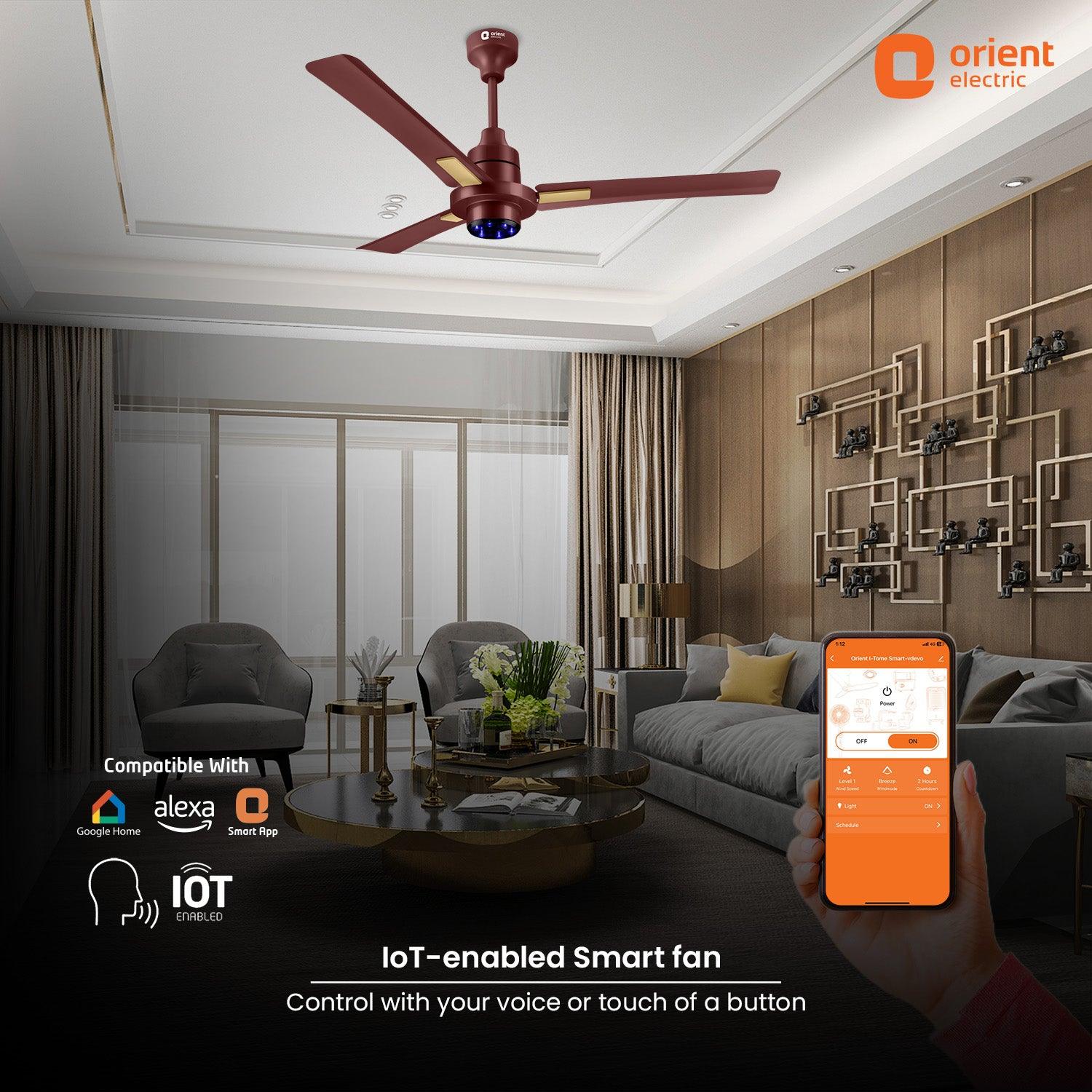 I Tome Smart BLDC Ceiling Fan | 3-Year Warranty