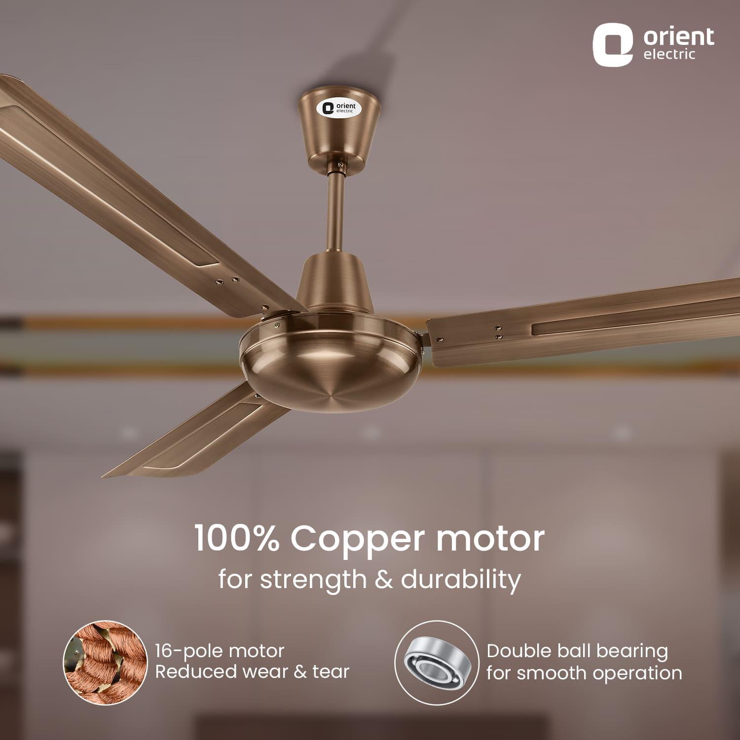 Quasar Ceiling Fan | 2-Year Warranty
