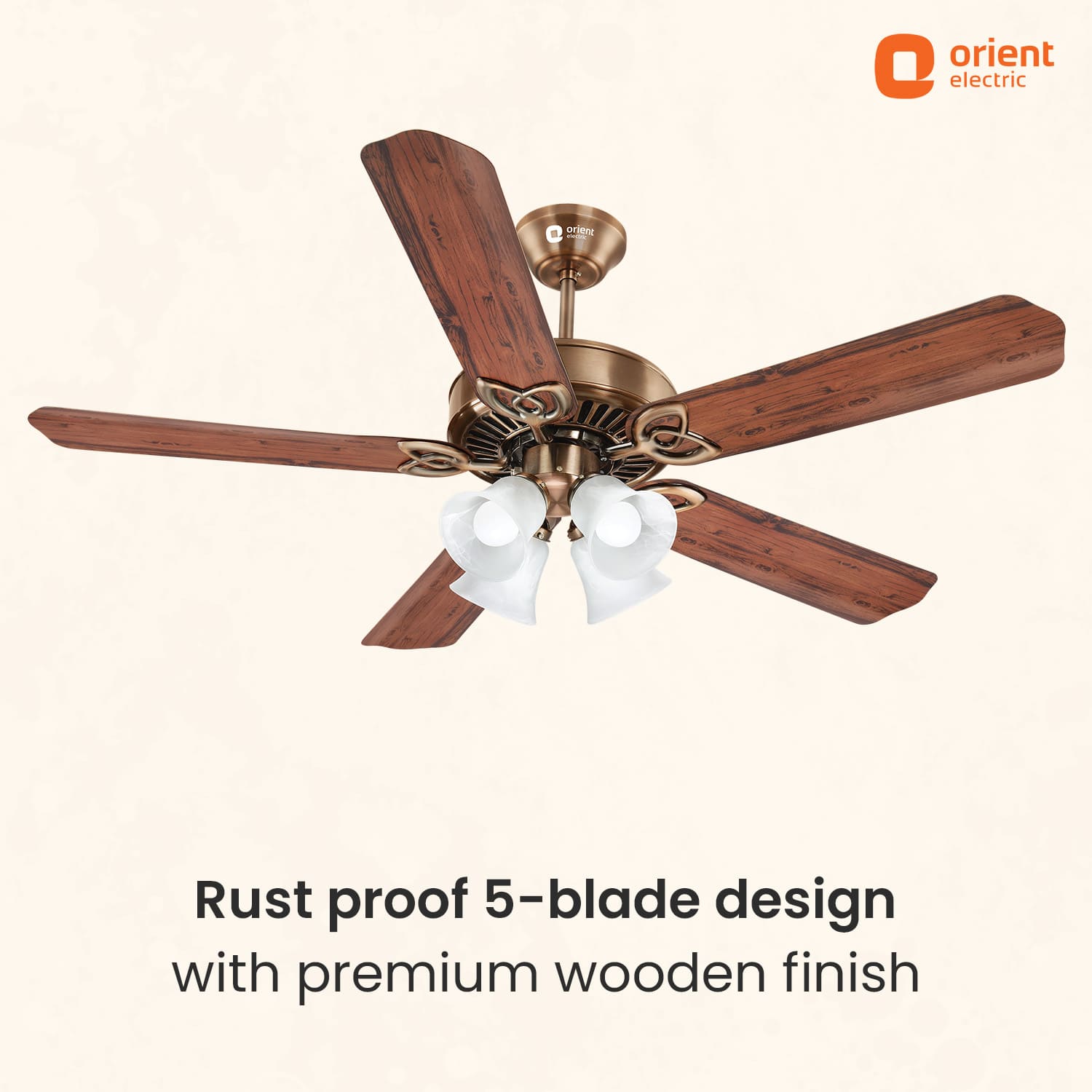Subaris Underlight Premium Ceiling Fan with Remote | 2-year Warranty